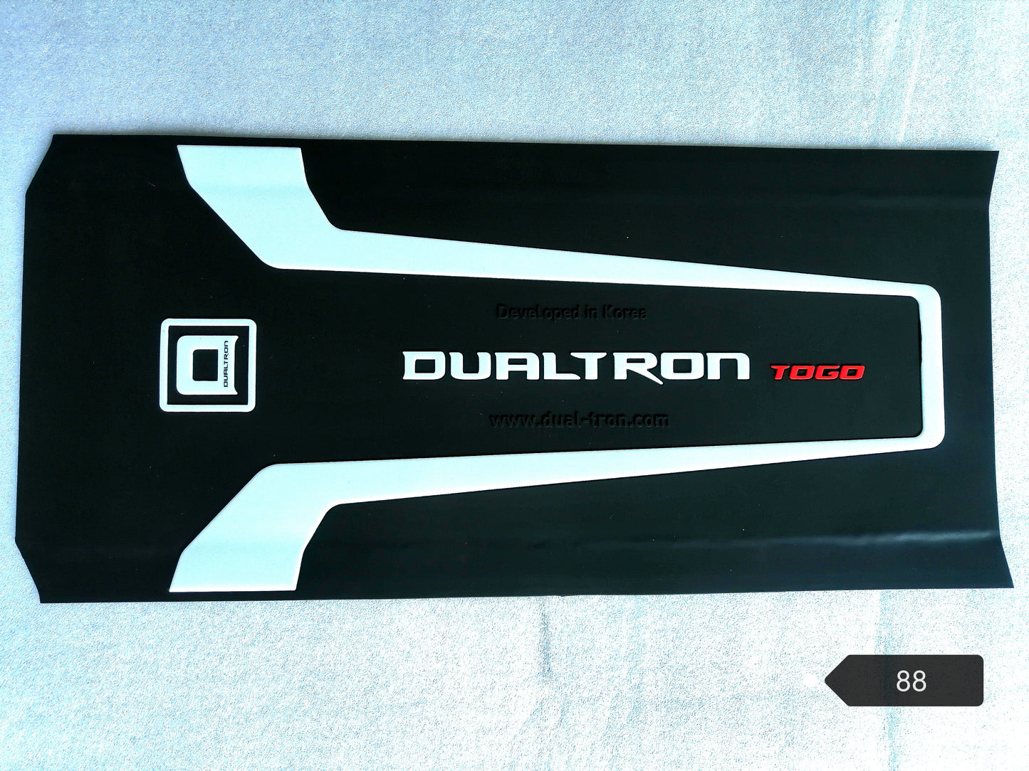 DUALTRON TOGO Rubber Deck-black