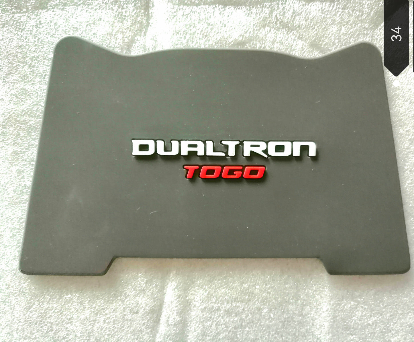 DUALTRON TOGO tail rubber deck-grey