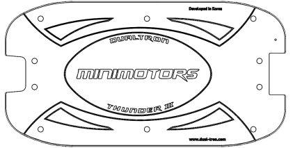 DUALTRON THUNDER Ⅲ Rubber Deck Nonslip Sheet