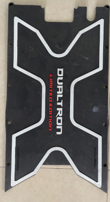 DUALTRON X LIMITED Rubber deck pad with glue