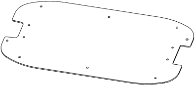 DUALTRON THUNDER Ⅲ Aluminum Deck Without Rubber