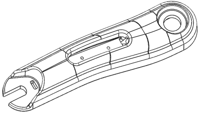 DUALTRON THUNDER Ⅲ Right Arm_Rear black