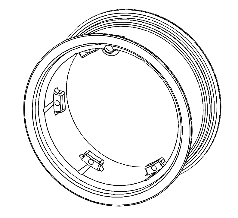 DUALTRON THUNDER Ⅲ STORM MOTOR RIM (TUBELESS)