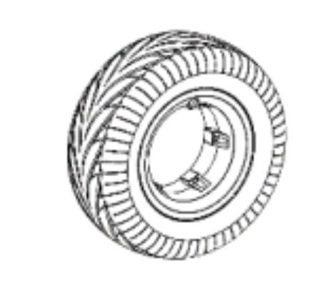 DUALTRON X LIMITED X tubeless tire with rim