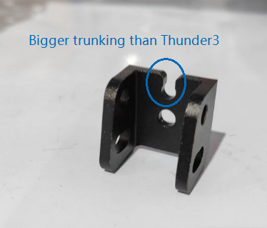 DUALTRON X LIMITED headlight bracket