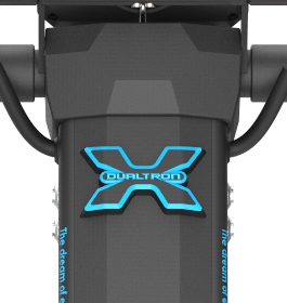 DUALTRON X LIMITED logo LED assembled