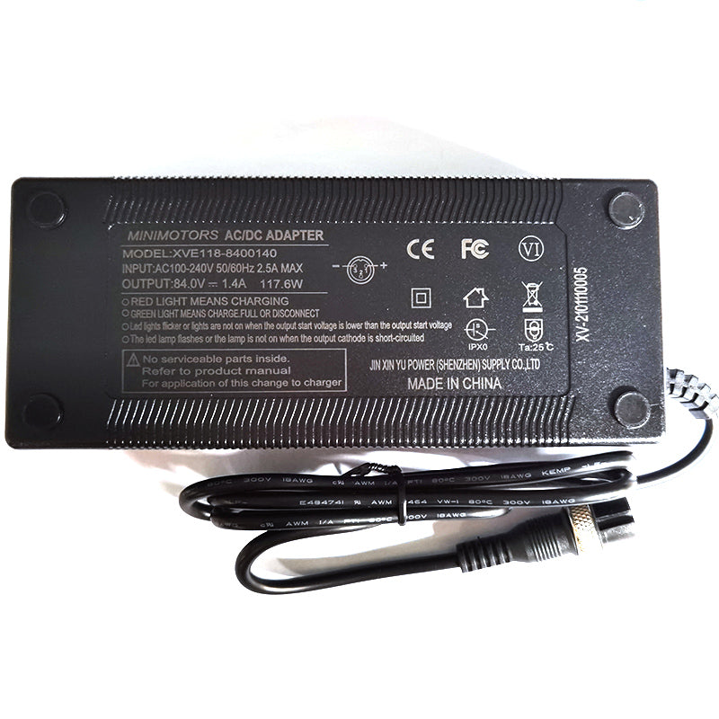 DUALTRON THUNDER Ⅲ 83V1.4A Charger EU（old charging port）