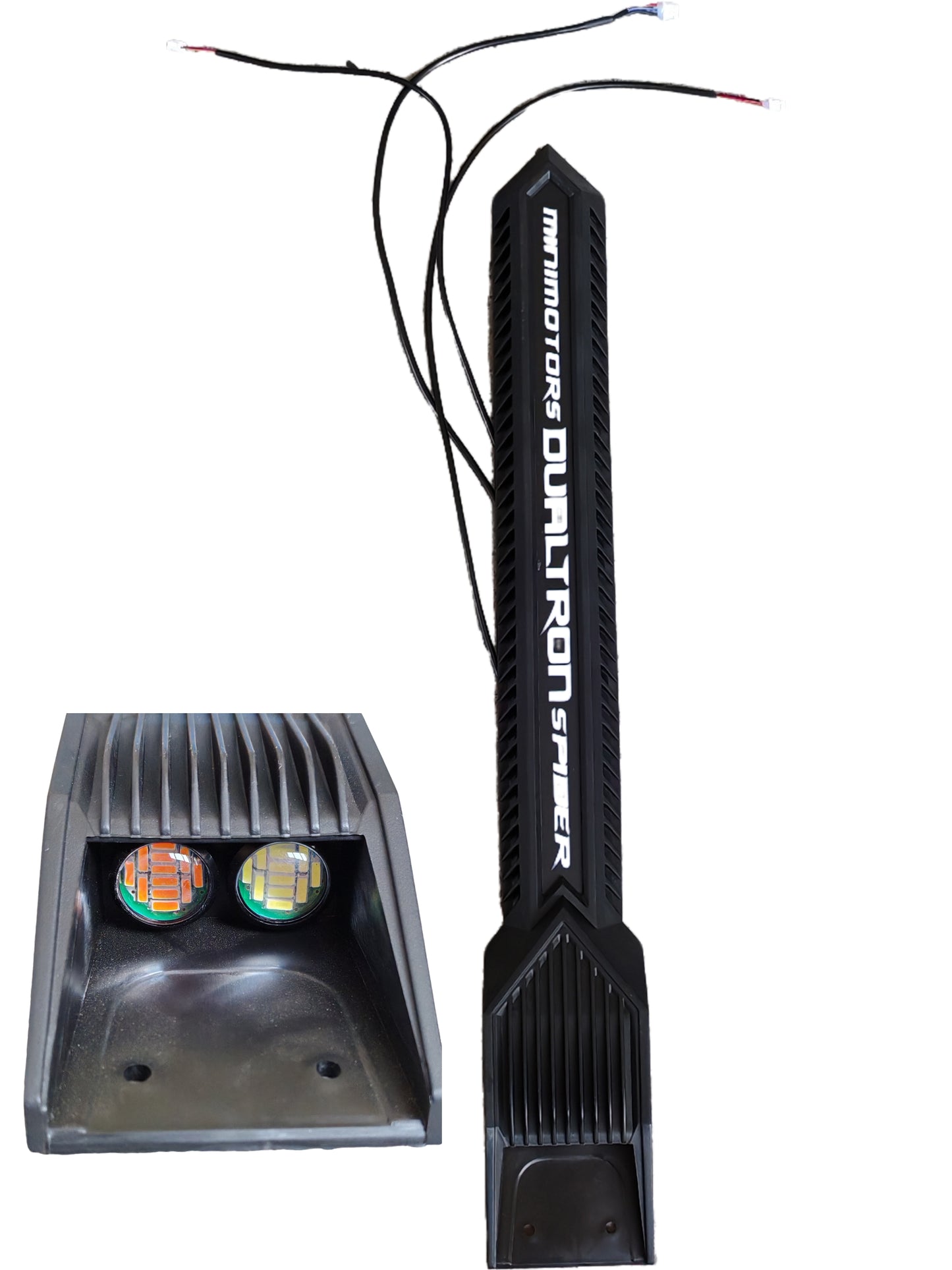 DUALTRON SPIDER MAX side cover assembled with light-right