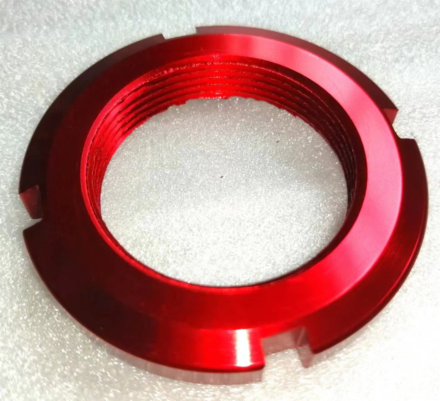 DUALTRON X LIMITED Headset nut_thicker-red