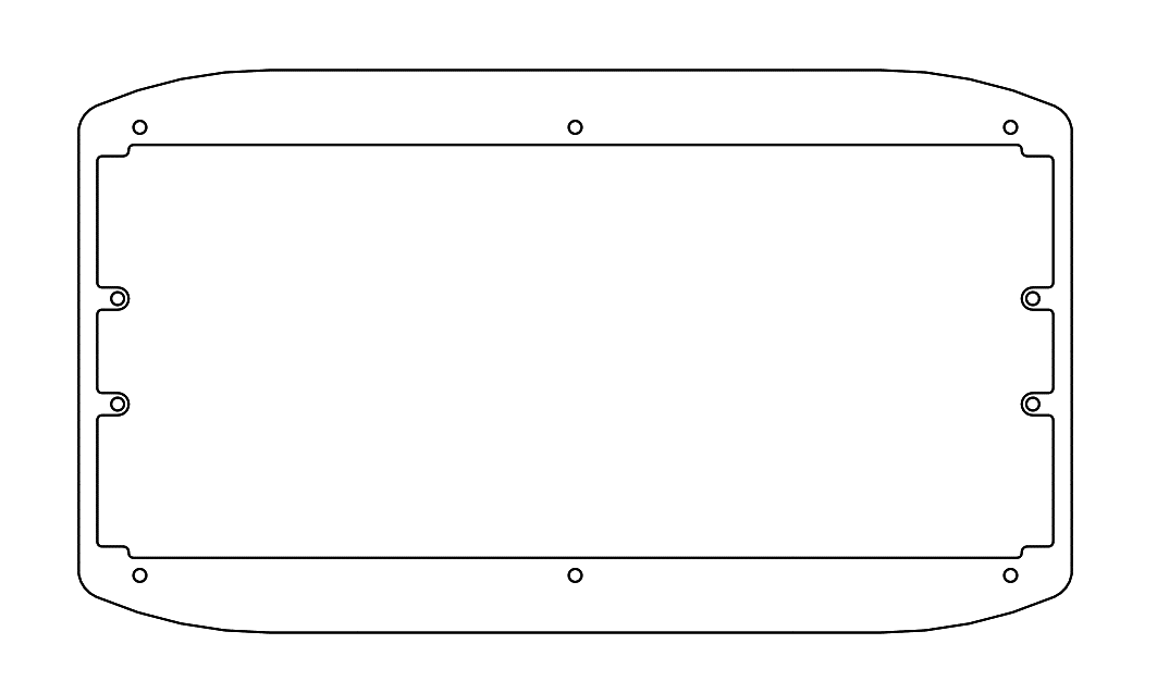DUALTRON THUNDER Ⅲ Rubber gasket of DECK